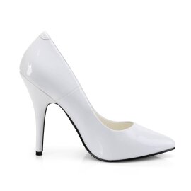Pleaser SEDUCE-420 Pumps Lack Weiß EU-35 / US-5