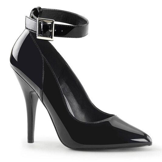 Pleaser SEDUCE-431 Pumps Lack Schwarz EU-35 / US-5