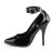 Pleaser SEDUCE-431 Pumps Lack Schwarz EU-35 / US-5