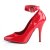 Pleaser SEDUCE-431 Pumps Lack Rot EU-35 / US-5