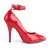 Pleaser SEDUCE-431 Pumps Lack Rot EU-35 / US-5