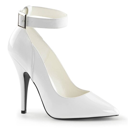 Pleaser SEDUCE-431 Pumps Lack Weiß EU-35 / US-5