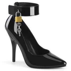 Pleaser SEDUCE-432 Pumps Lack Schwarz EU-35 / US-5