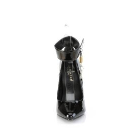 Pleaser SEDUCE-432 Pumps Lack Schwarz EU-35 / US-5