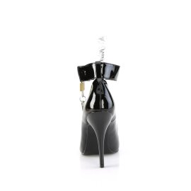Pleaser SEDUCE-432 Pumps Lack Schwarz EU-35 / US-5