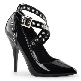 Pleaser SEDUCE-443 Pumps Lack Schwarz EU-35 / US-5