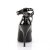 Pleaser SEDUCE-443 Pumps Lack Schwarz EU-37 / US-7