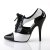 Pleaser SEDUCE-458 Pumps Lack Schwarz EU-35 / US-5