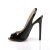 Pleaser SEXY-08 Sandaletten Lack Schwarz EU-35 / US-5