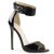 Pleaser SEXY-19 Sandaletten Lack Schwarz EU-35 / US-5