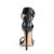 Pleaser SEXY-19 Sandaletten Lack Schwarz EU-35 / US-5