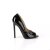Pleaser SEXY-42 Pumps Lack Schwarz EU-35 / US-5