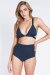 Lunalae Top Follow Me Navy Blue S