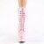 Pleaser SKY-1020 Plateau Stiefeletten Lack Rosa EU-35 / US-5