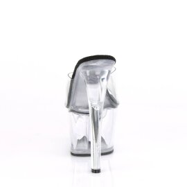 Pleaser SKY-301 Plateau Pantoletten Transparent EU-35 / US-5