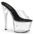 Pleaser SKY-301 Plateau Pantoletten Transparent EU-35 / US-5