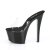 Pleaser SKY-301CRS Plateau Pantoletten Transparent Schwarz EU-35 / US-5