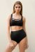 Lunalae Shorts High Waist Basic Schwarz S
