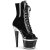 Pleaser SPECTATOR-1021 Plateau Stiefeletten Lack Schwarz EU-39 / US-9
