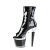 Pleaser SPECTATOR-1021 Plateau Stiefeletten Lack Schwarz EU-39 / US-9