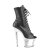 Pleaser SPECTATOR-1021RS Plateau Stiefeletten Lack Schwarz EU-40 / US-10