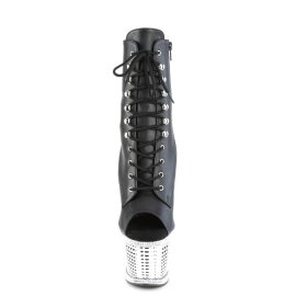 Pleaser SPECTATOR-1021RS Plateau Stiefeletten Lack...