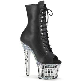 Pleaser SPECTATOR-1021RS Plateau Stiefeletten Lack...