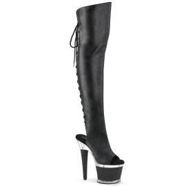 Pleaser SPECTATOR-3019 Plateau Overknee Stiefel...