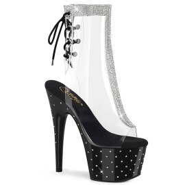 Pleaser STARDUST-1018C-2RS Plateau Stiefeletten...