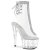 Pleaser STARDUST-1018C-2RS Plateau Stiefeletten Transparent EU-39 / US-9