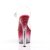 Pleaser STARDUST-708T Plateau Sandaletten Transparent Pink EU-40 / US-10