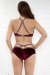 Lunalae Shorts Sienna Low Waist Magenta XS