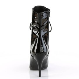 Pleaser VANITY-1020 Stiefeletten Lack Schwarz EU-43 / US-13