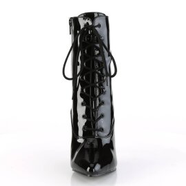 Pleaser VANITY-1020 Stiefeletten Lack Schwarz EU-38 / US-8