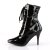 Pleaser VANITY-1020 Stiefeletten Lack Schwarz EU-38 / US-8