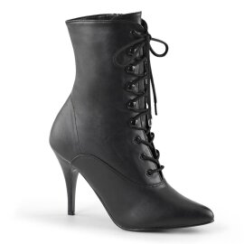 Pleaser VANITY-1020 Stiefeletten Kunstleder Schwarz EU-37...
