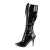 Pleaser VANITY-2020 Kniestiefel Lack Schwarz EU-44 / US-14