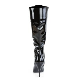 Pleaser VANITY-2020 Kniestiefel Lack Schwarz EU-37 / US-7