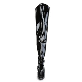 Pleaser VANITY-3010 Overknee Stiefel Lack Schwarz EU-38 /...
