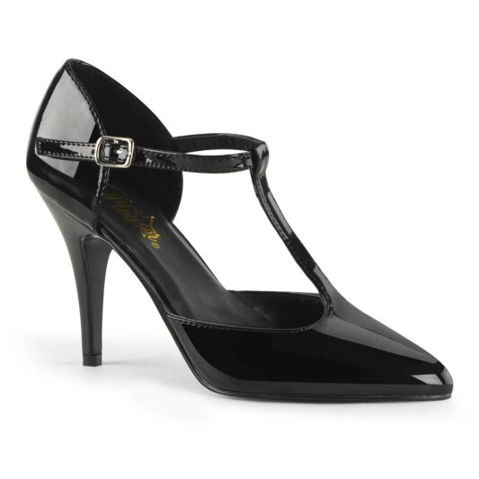 Pleaser VANITY-415 Pumps Lack Schwarz EU-35 / US-5