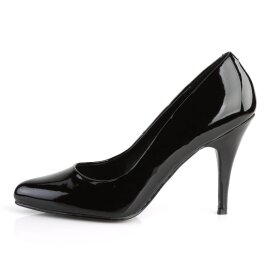 Pleaser VANITY-420 Pumps Lack Schwarz EU-37 / US-7