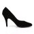 Pleaser VANITY-420 Pumps Samt Schwarz EU-39 / US-9