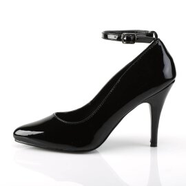 Pleaser VANITY-431 Pumps Lack Schwarz EU-35 / US-5
