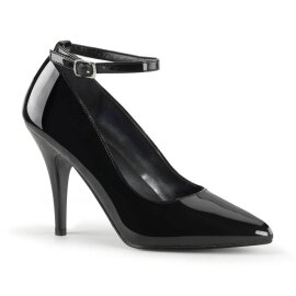 Pleaser VANITY-431 Pumps Lack Schwarz EU-37 / US-7