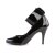 Pleaser VANITY-434 Pumps Lack Schwarz EU-35 / US-5
