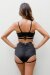 Lunalae Shorts Lure You High Waist Schwarz M