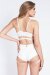 Lunalae Shorts Lure You High Waist Weiß XL