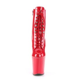Pleaser XTREME-1020 Plateau Stiefeletten Lack Rot EU-35 /...