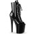 Pleaser XTREME-1021 Plateau Stiefeletten Lack Schwarz EU-35 / US-5