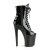 Pleaser XTREME-1021 Plateau Stiefeletten Lack Schwarz EU-35 / US-5